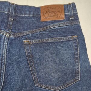 Vintage Fast Company Draggin Jeans Kevlar Lined Double Knee Motorcycle Mens 34